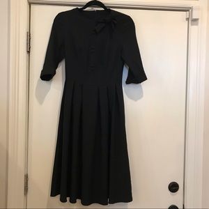 Black, hell bunny vixen dress from unique vintage
